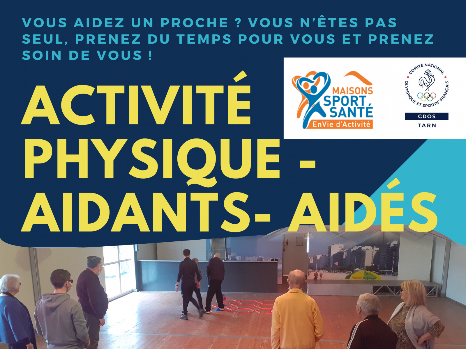 Activités physiques adaptées pour les aidants et les aidés