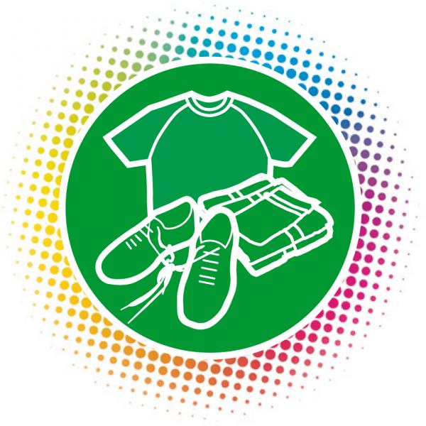 Pictogramme récupération du textile