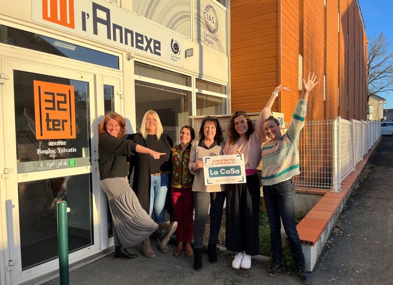 L'équipe de la CaSa vous accueille ! 