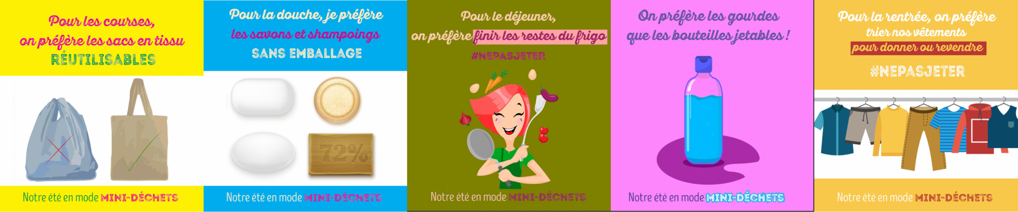Des idées pour réduire ses déchets